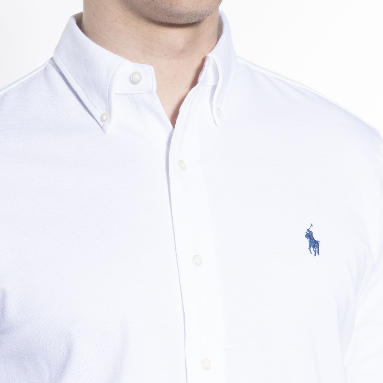 Polo Ralph Lauren Casual overhemd LM  Wit 058445-001-L