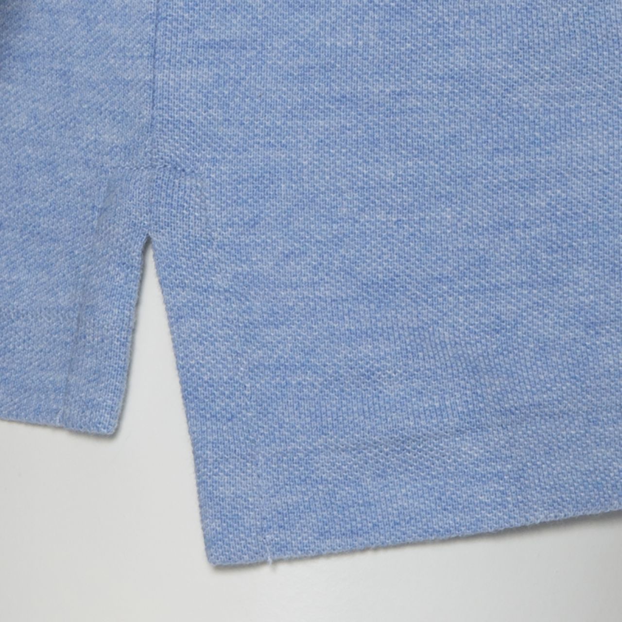 Polo Ralph Lauren Slim Fit Mesh Polo KM Licht blauw 058471-003-L