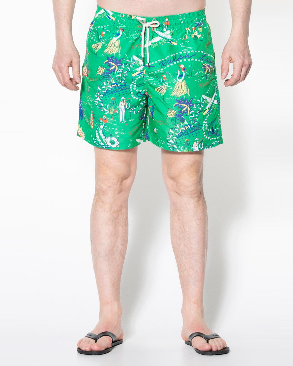 Polo Ralph Lauren Zwemshort Groen print 058555-001-L