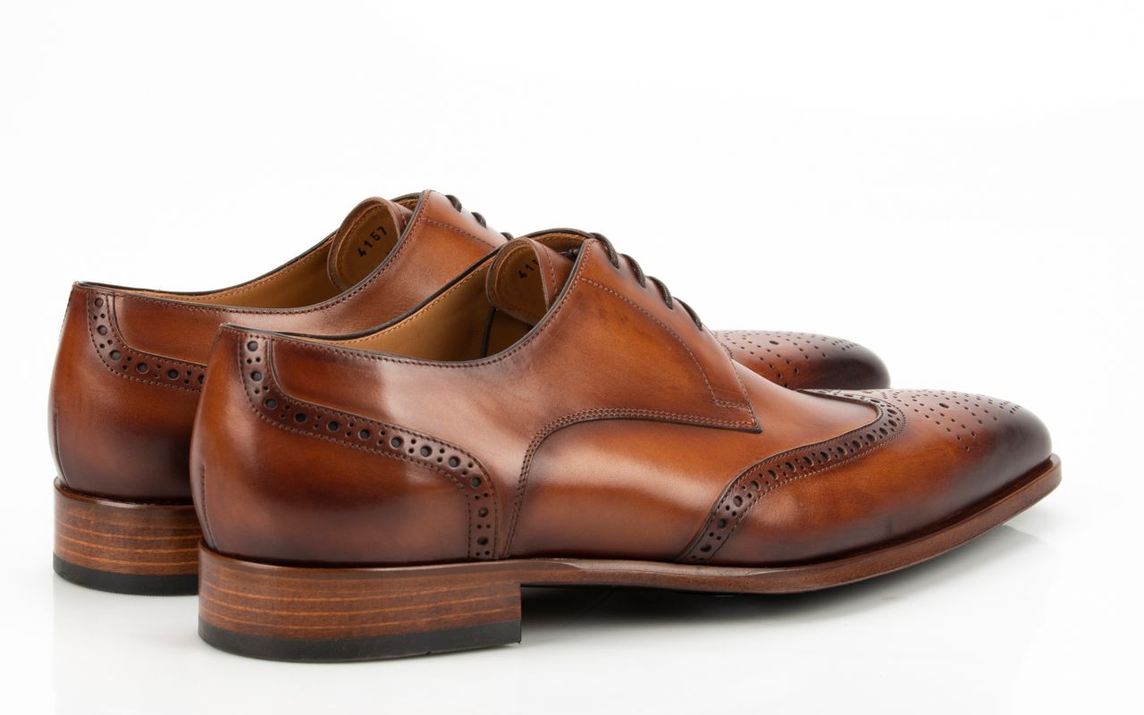 Dutch Dandies x Greve Geklede schoenen Cognac 059077-001-10