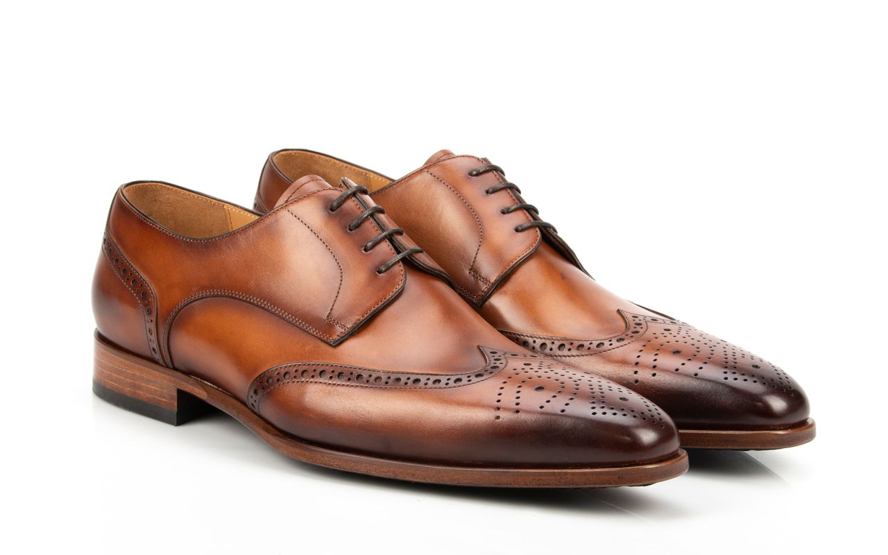 Dutch Dandies x Greve Geklede schoenen Cognac 059077-001-10