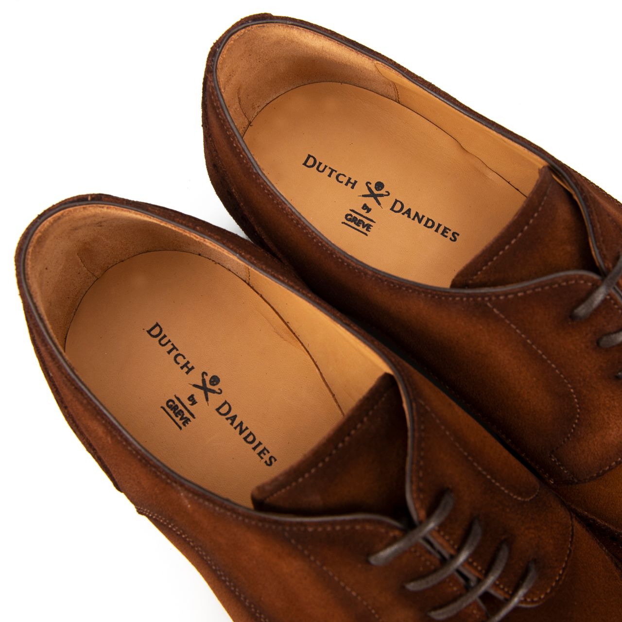 Dutch Dandies x Greve Geklede schoenen Cognac 059078-001-10