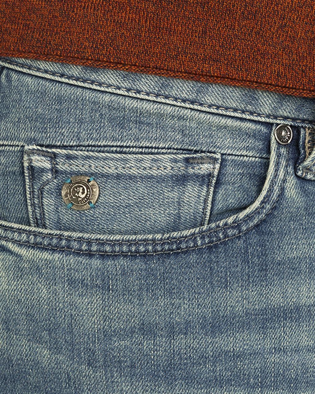 Cast Iron Riser Slim Fit Jeans Blauw 059310-001-28/32