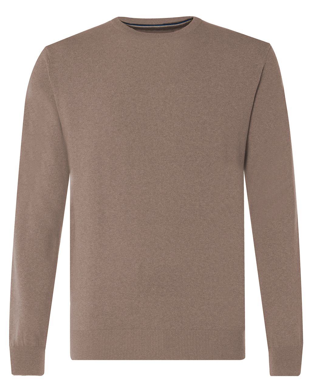 The BLUEPRINT Premium Trui ronde hals  Beige uni 059703-012-L