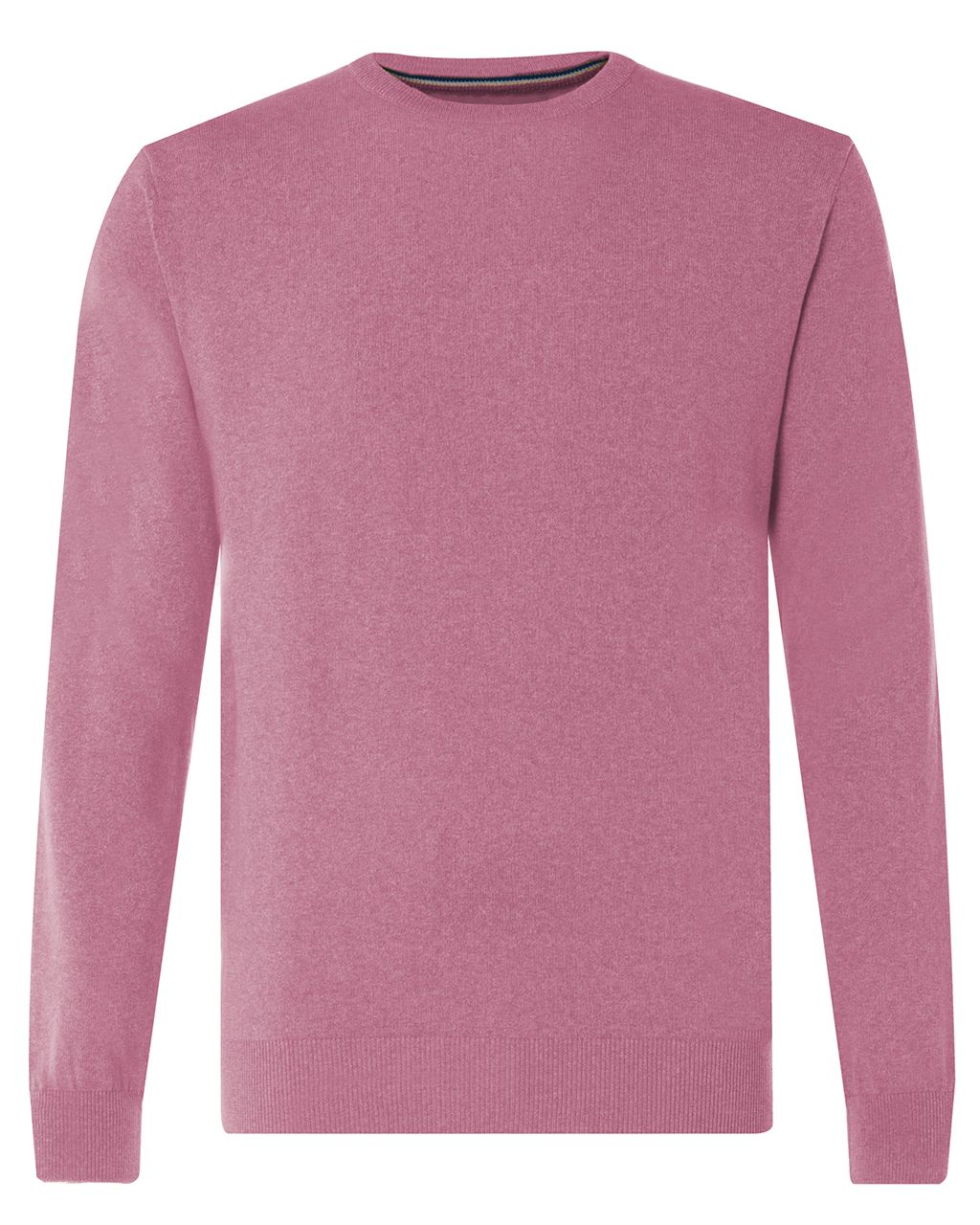 The BLUEPRINT Premium Trui ronde hals  Donker roze uni 059703-015-L