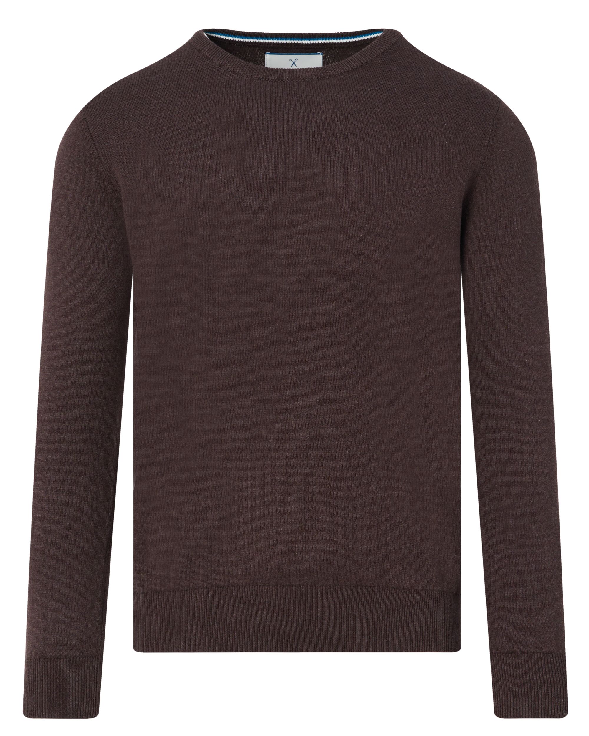 The BLUEPRINT Premium Trui ronde hals  Ganache 059703-029-L