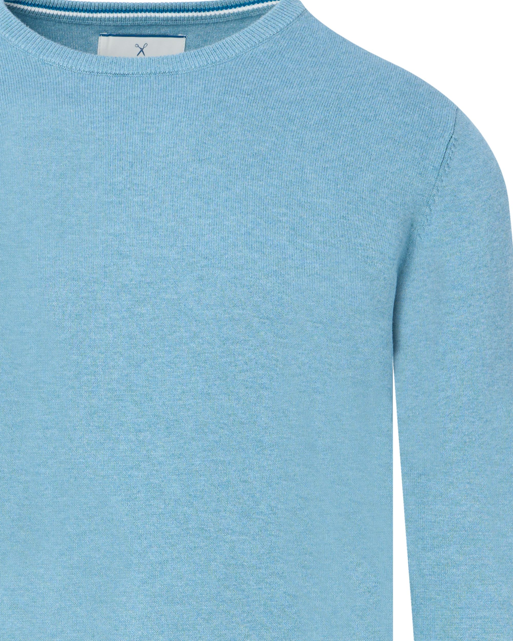 The BLUEPRINT Premium Trui ronde hals  Storm Blue 059703-032-L