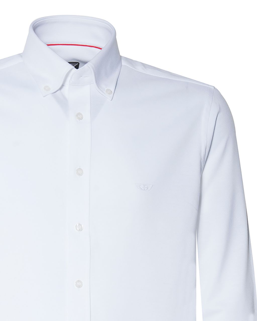 Donkervoort Overhemd LM Wit uni 059711-001-L