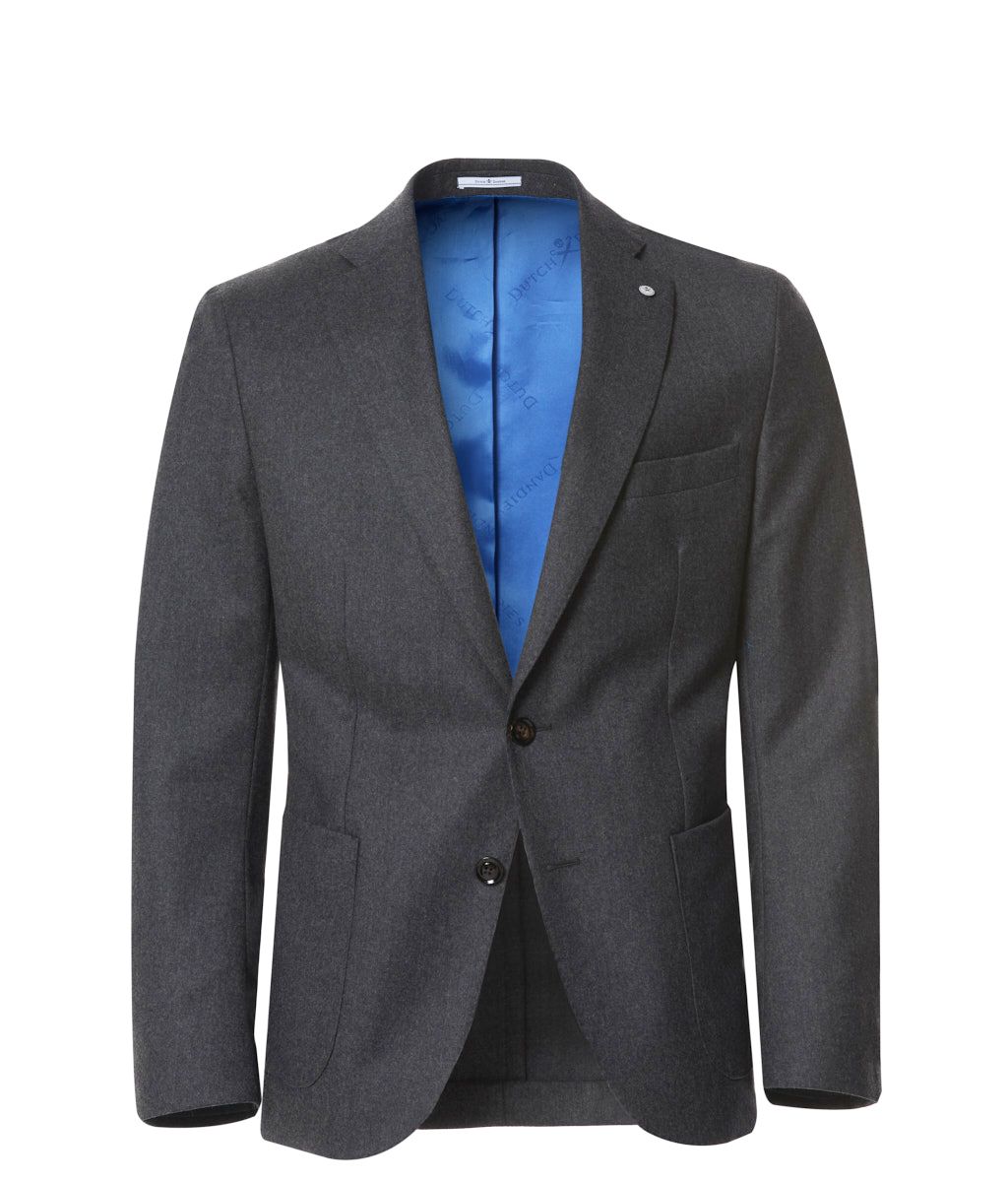 Dutch Dandies Mix & Match Colbert Donkergrijs uni 060086-001-46