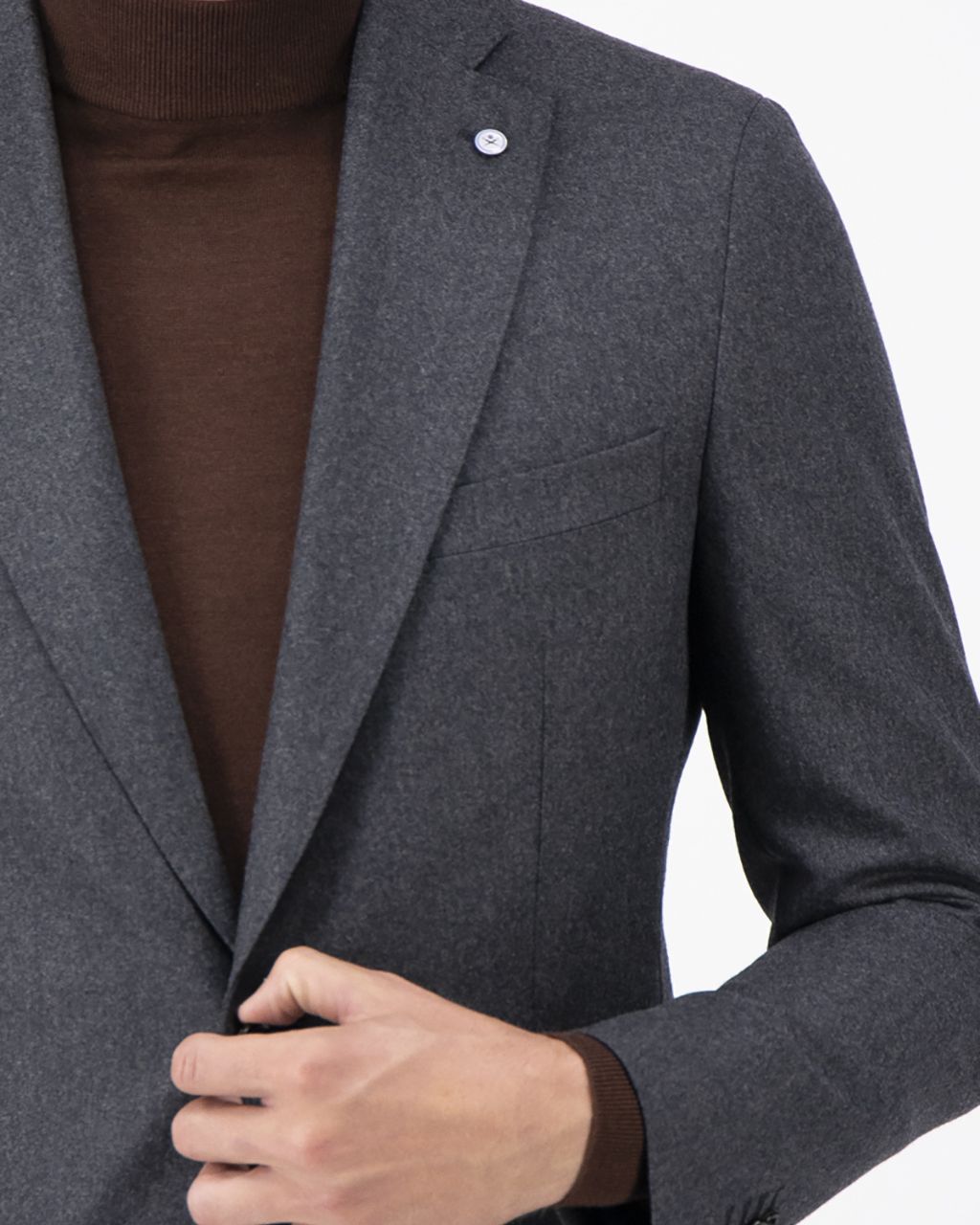 Dutch Dandies Mix & Match Colbert Donkergrijs uni 060086-001-46