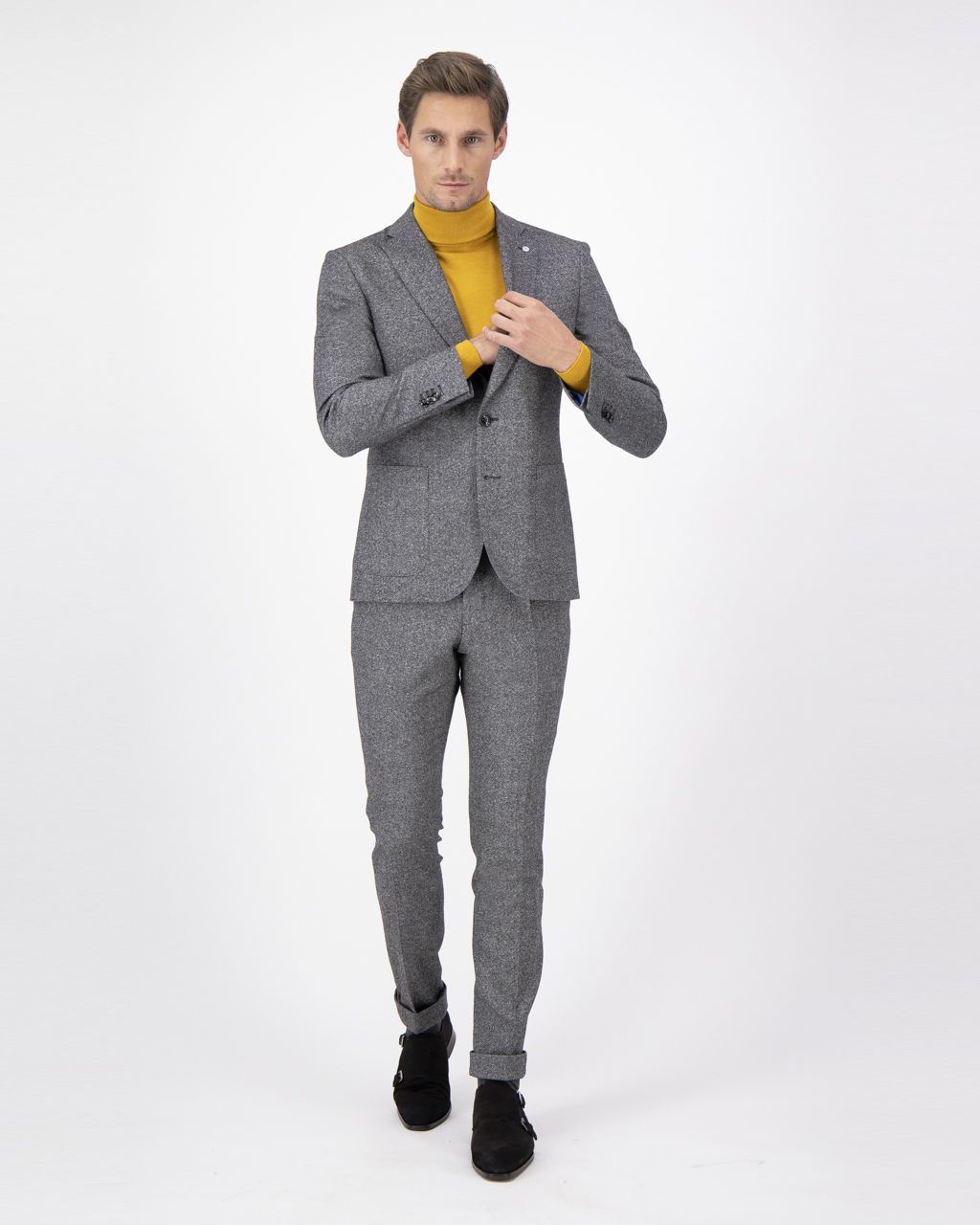 Dutch Dandies Mix & Match Pantalon Donkergrijs uni 060095-001-46