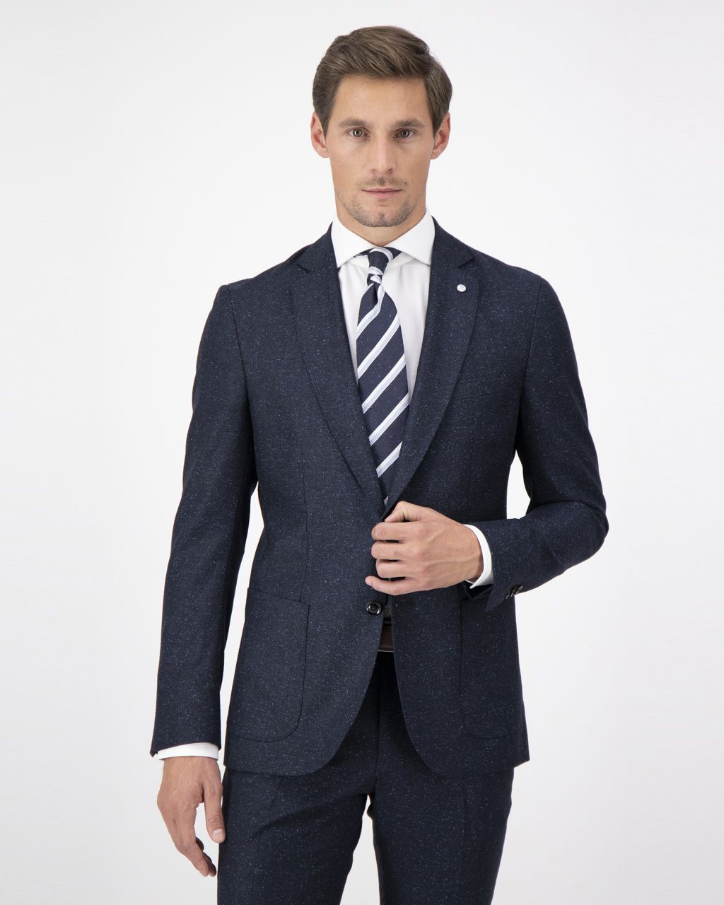 Dutch Dandies Mix & Match Colbert Donkerblauw uni 060096-001-46