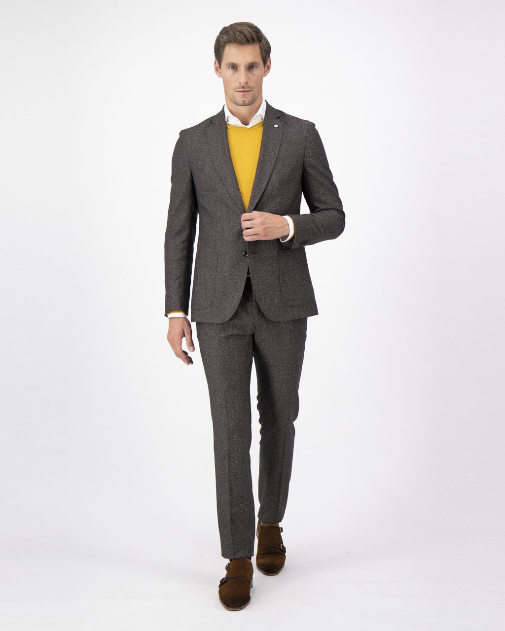 Dutch Dandies Mix & Match Pantalon Donkerbruin uni 060099-001-46