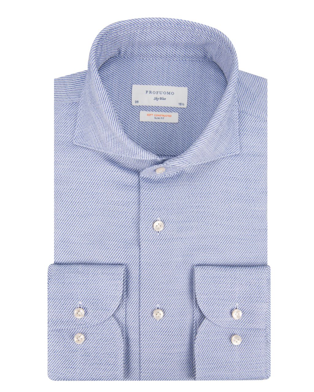 Profuomo Sky Blue Slim fit Overhemd LM