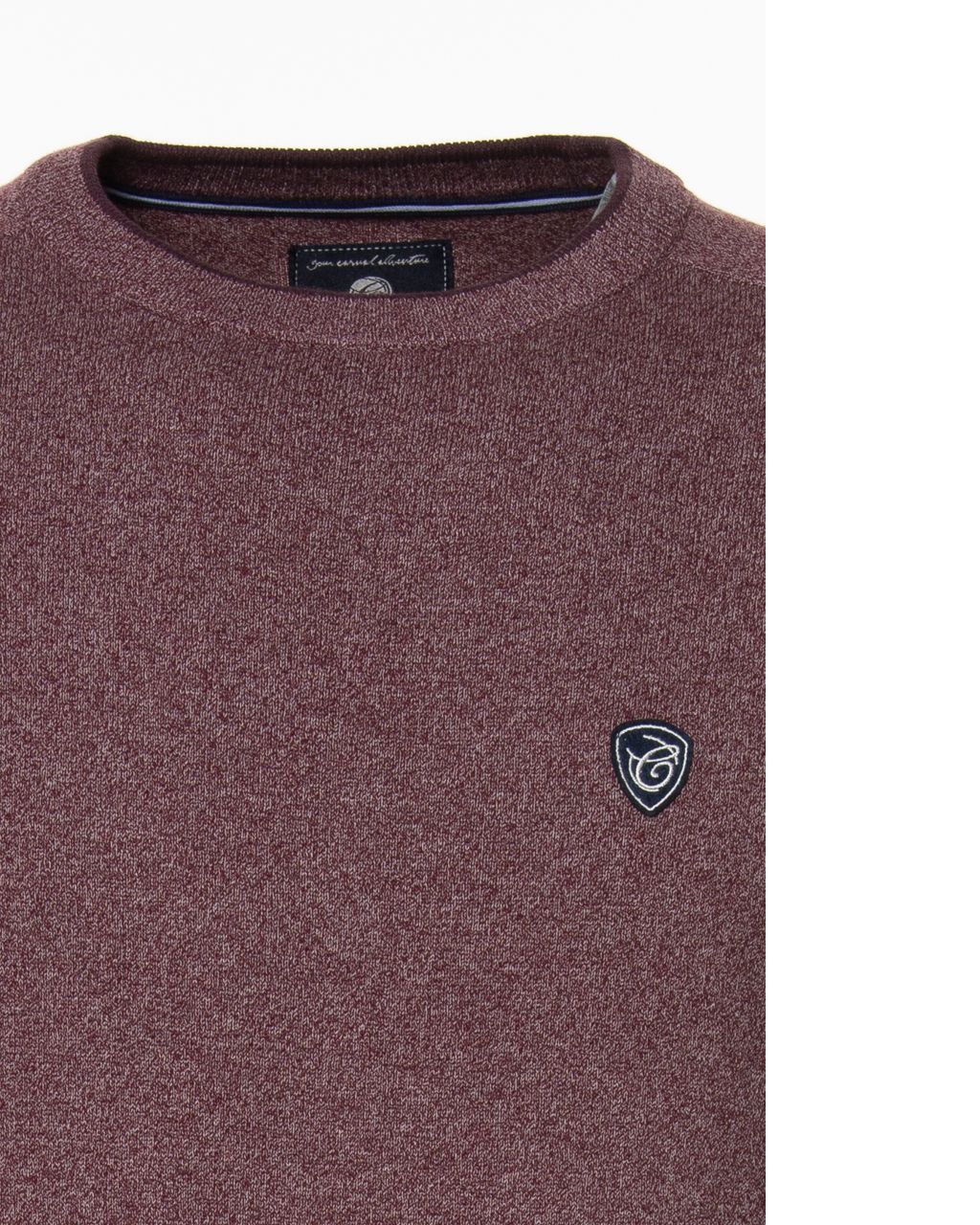Campbell Classic Trui ronde hals  Bordeaux 061823-003-L