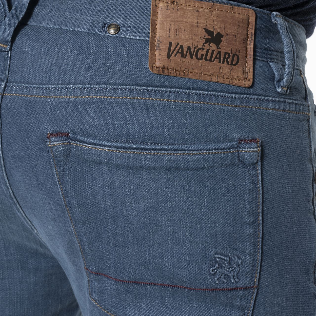 Vanguard V85 Scrambler Jeans Blauw 061836-001-29/32