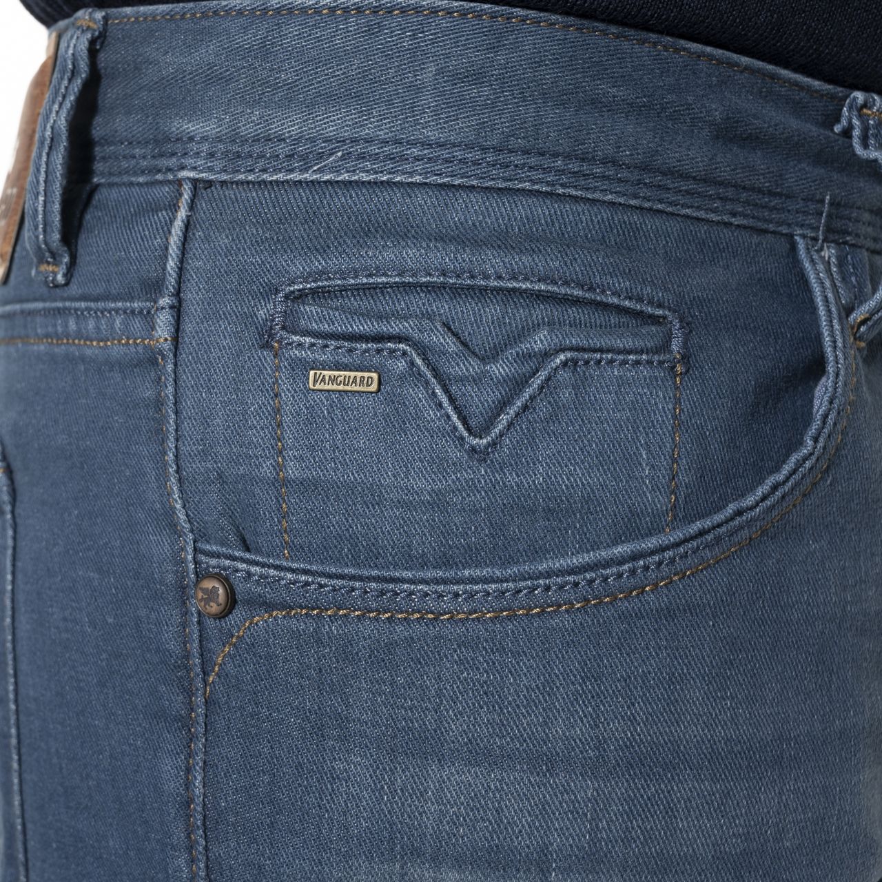 Vanguard V85 Scrambler Jeans Blauw 061836-001-29/32