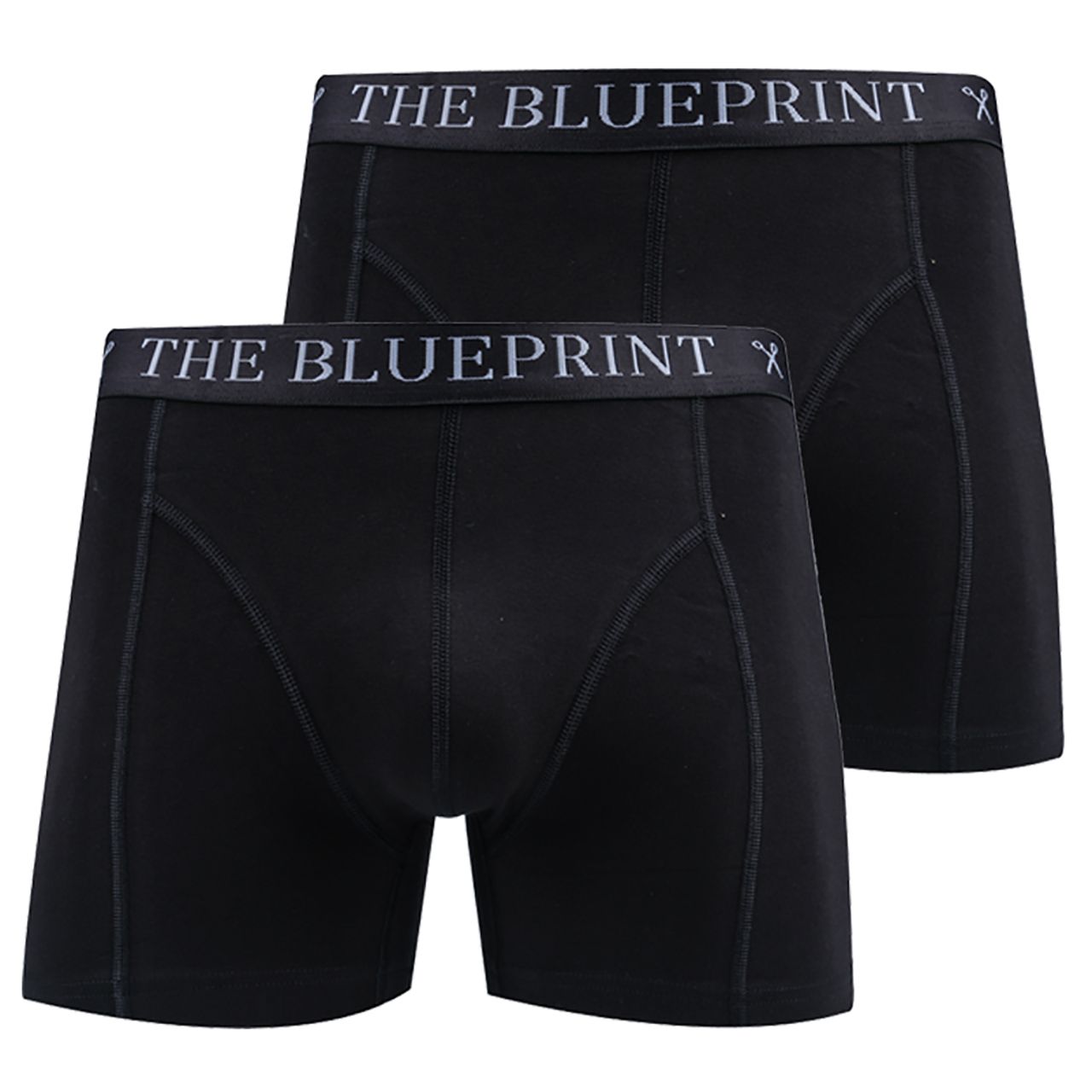 The BLUEPRINT Premium Boxershort 2-pack Zwart uni 061922-001-L