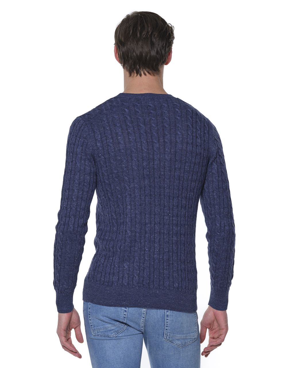 Dutch Dandies Gable Knitwear Donkerblauw uni 061924-001-L