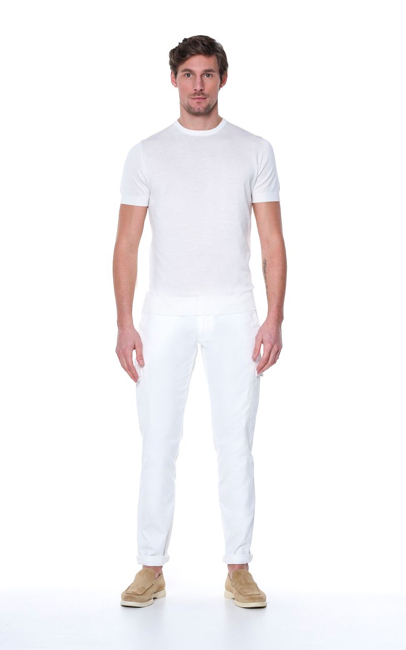 Dutch Dandies Dean T-shirt KM Off White uni 064374-003-L