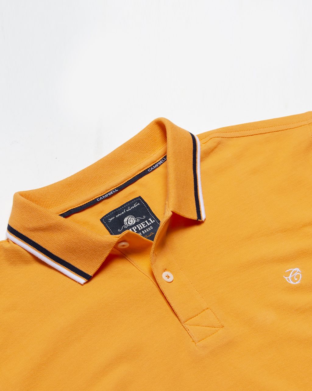 Campbell Polo KM Oranje uni 064399-009-L