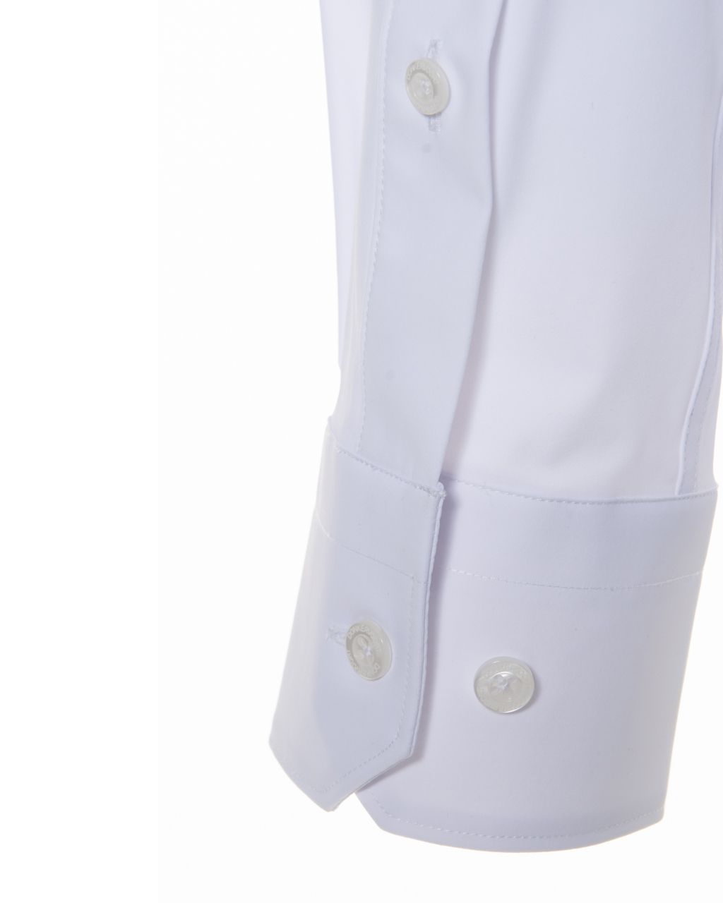 Donkervoort Casual Overhemd LM Wit uni 064460-001-L