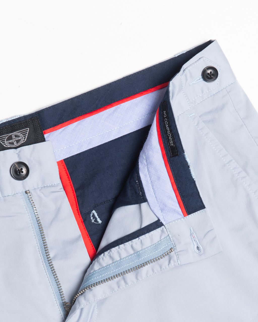 Donkervoort Short Lichtblauw uni 064501-001-30