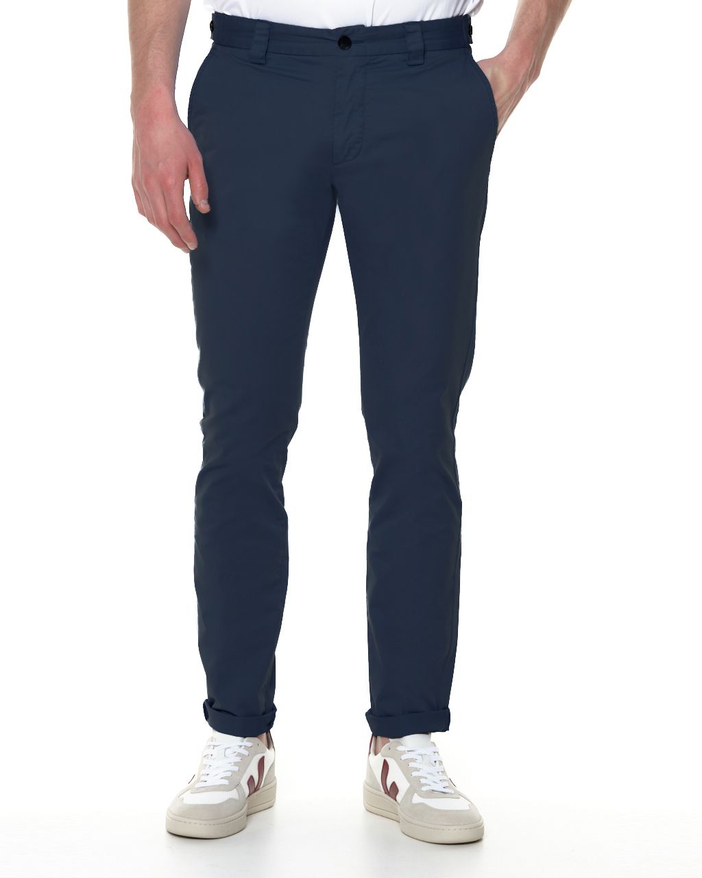 Donkervoort Chino Donkerblauw uni 064504-003-30/34