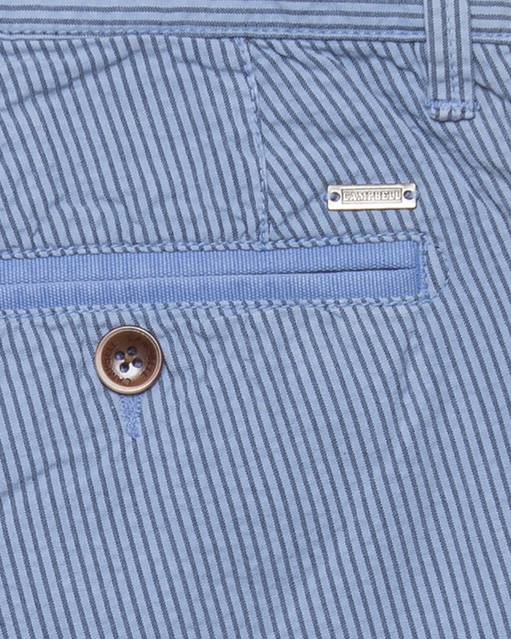 Campbell Short Lichtblauw streep 064506-002-31