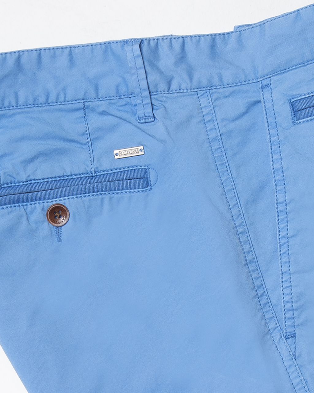 Campbell Swansea Short Middenblauw uni 064507-001-30