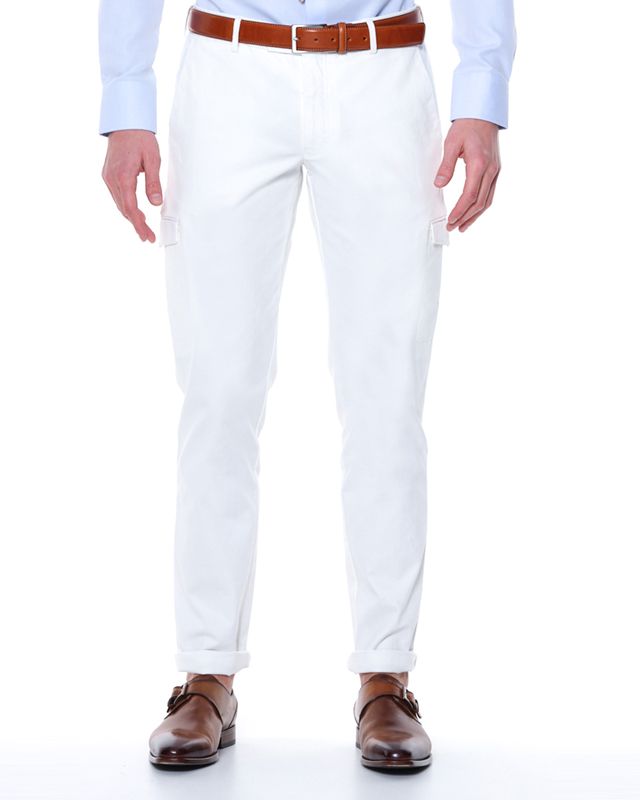 Dutch Dandies Cargo Chino Off White 064643-001-46