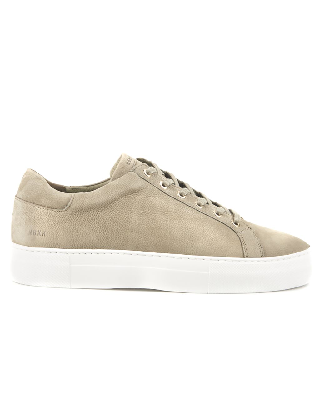 Nubikk Jagger Pure Fresh Sneakers Olijf groen uni 064710-001-40