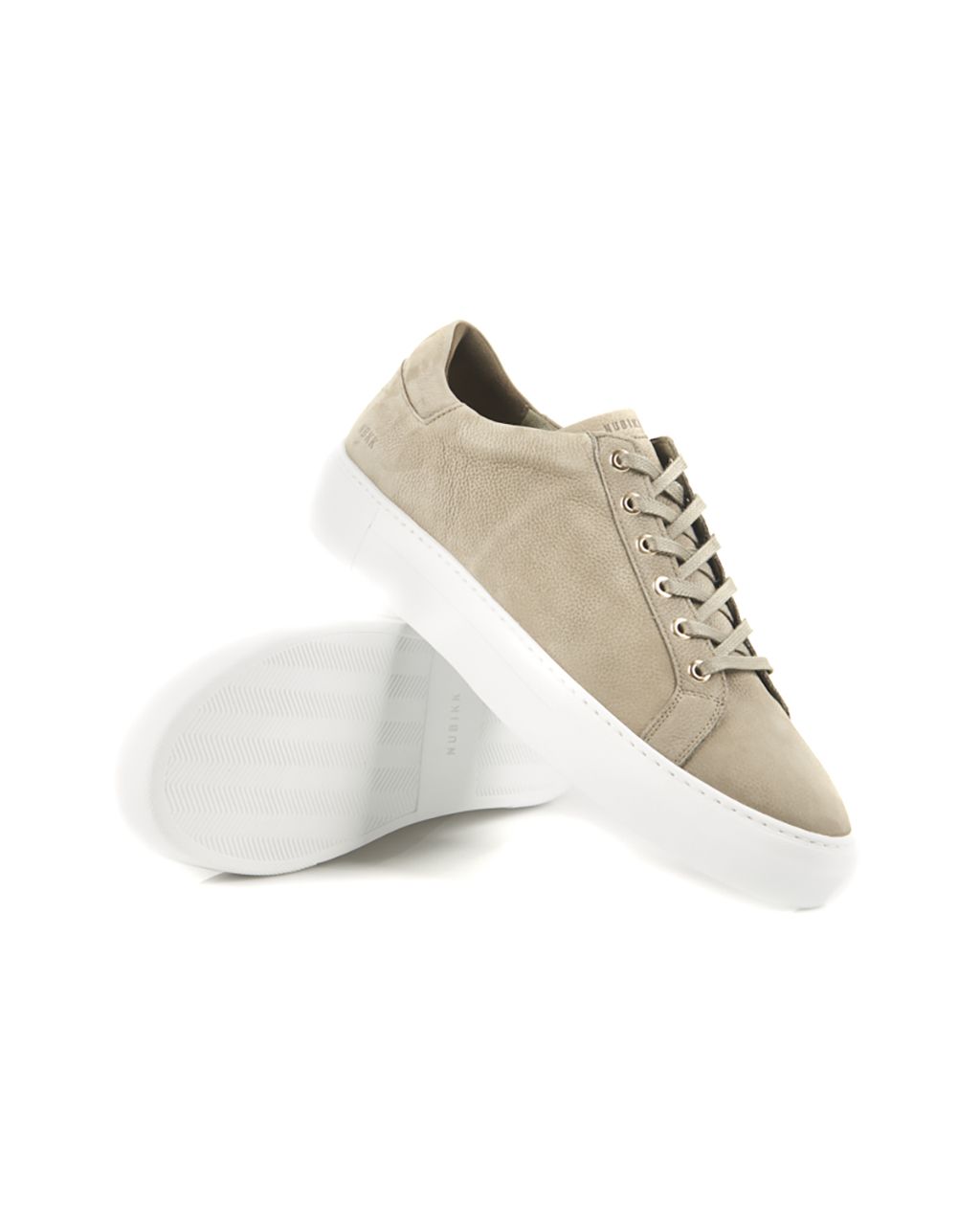 Nubikk Jagger Pure Fresh Sneakers Olijf groen uni 064710-001-40