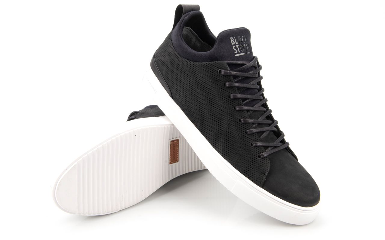 Blackstone Mid-Top Sneakers Zwart 064725-001-41