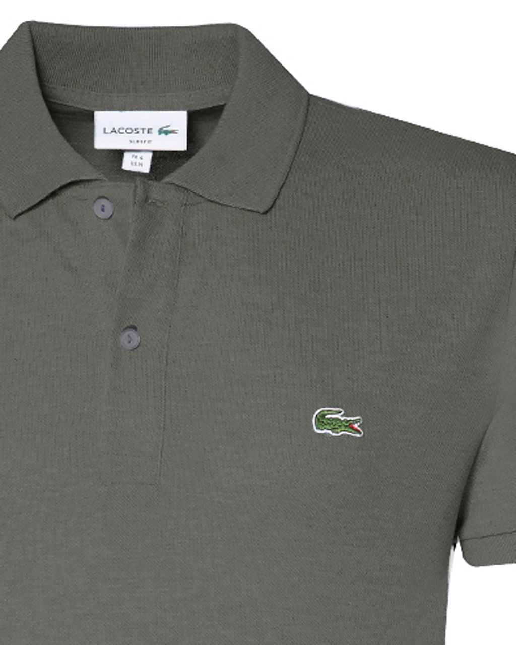 Lacoste gray polo hotsell