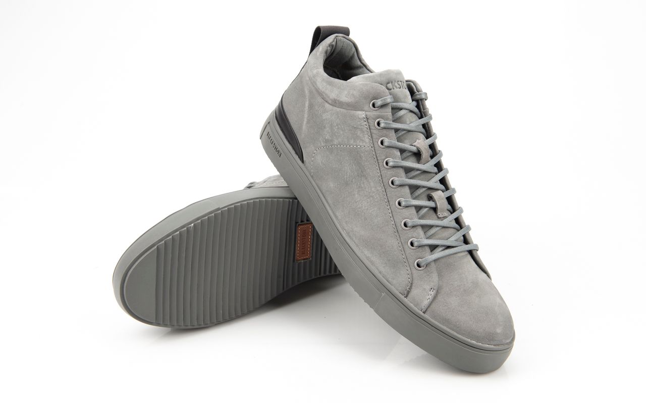 Blackstone Grey Flannel Sneakers Grijs 064884-001-41