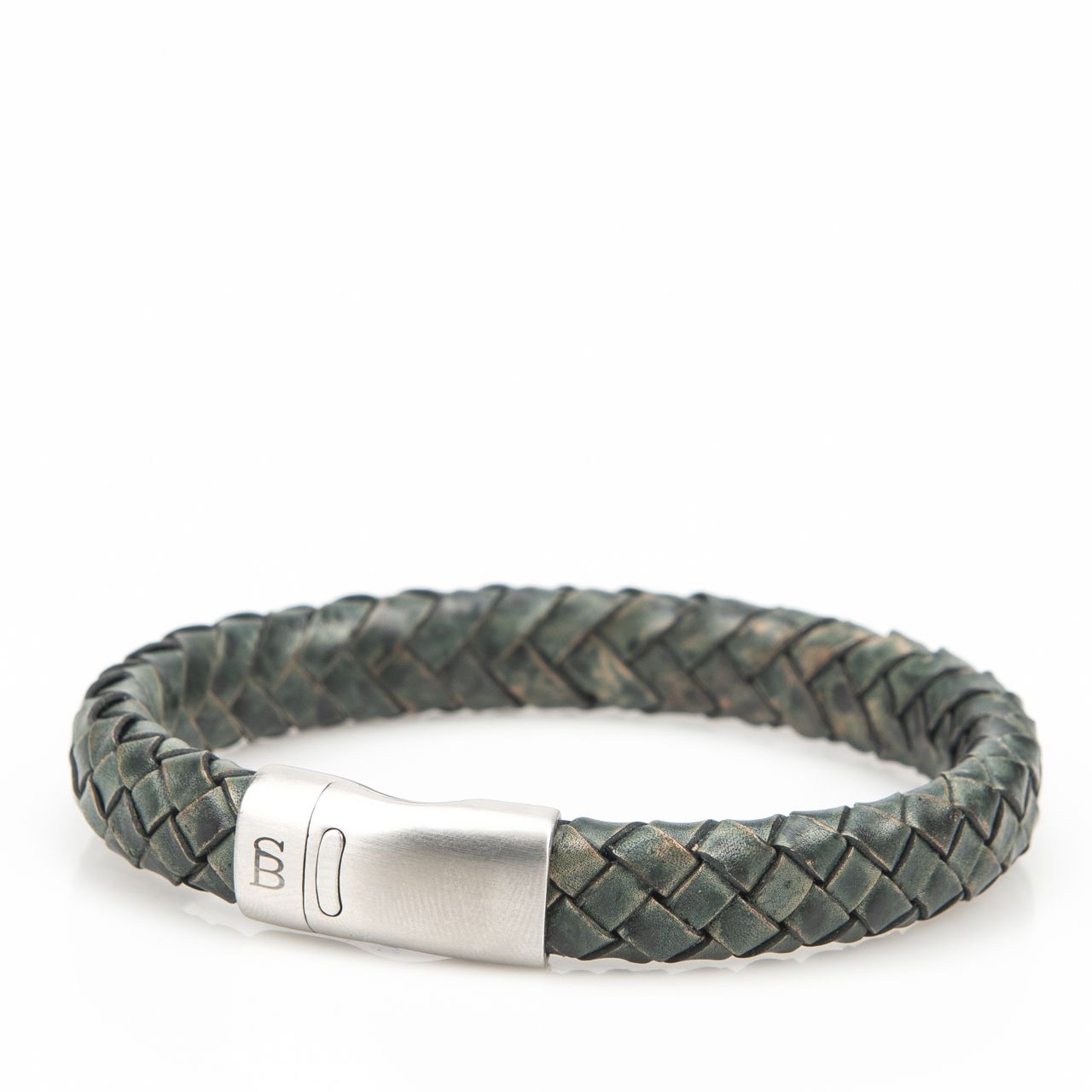 Steel & Barnett Armband  Groen 065736-001-L