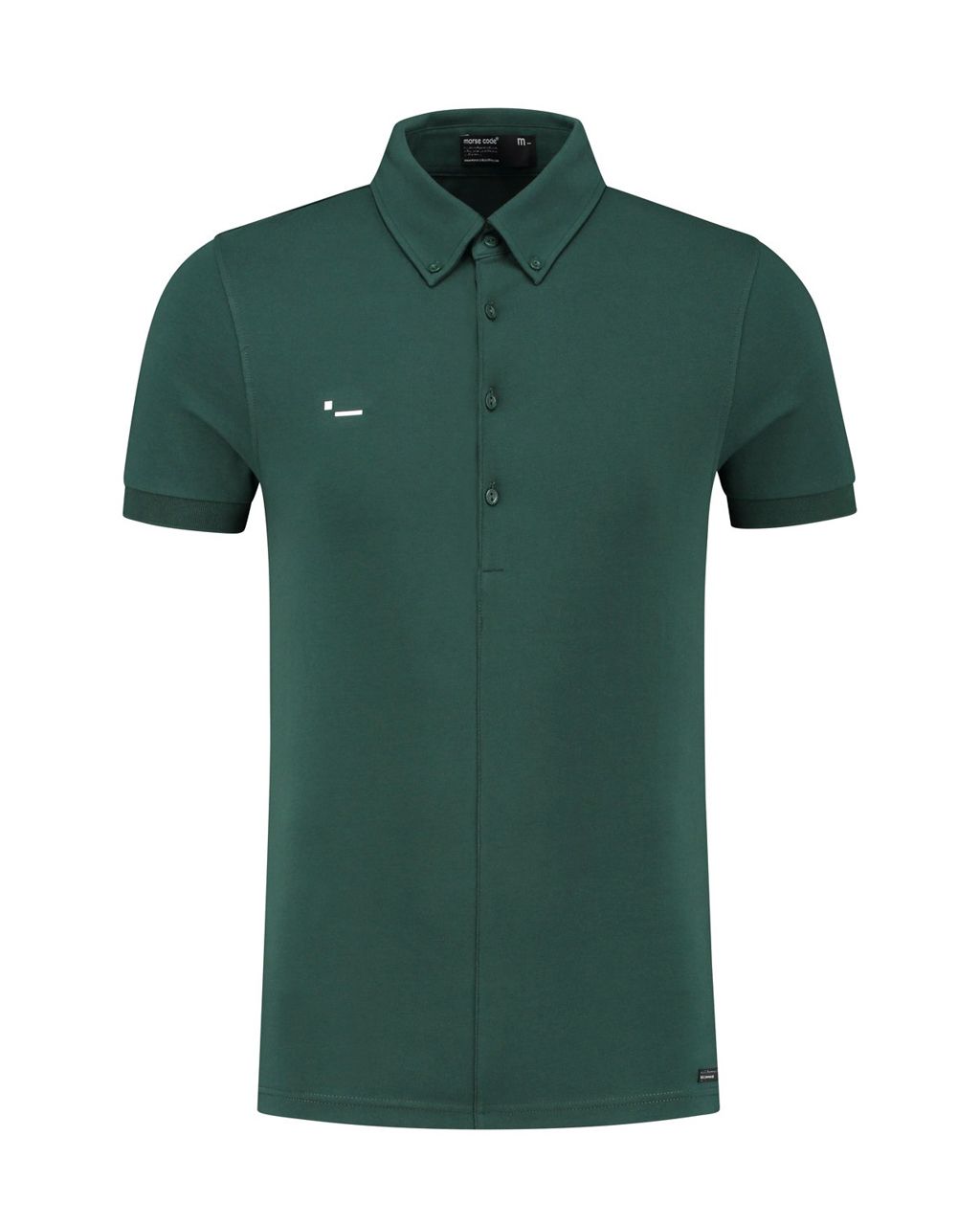 Morse Code Polo KM Groen 066213-005-L