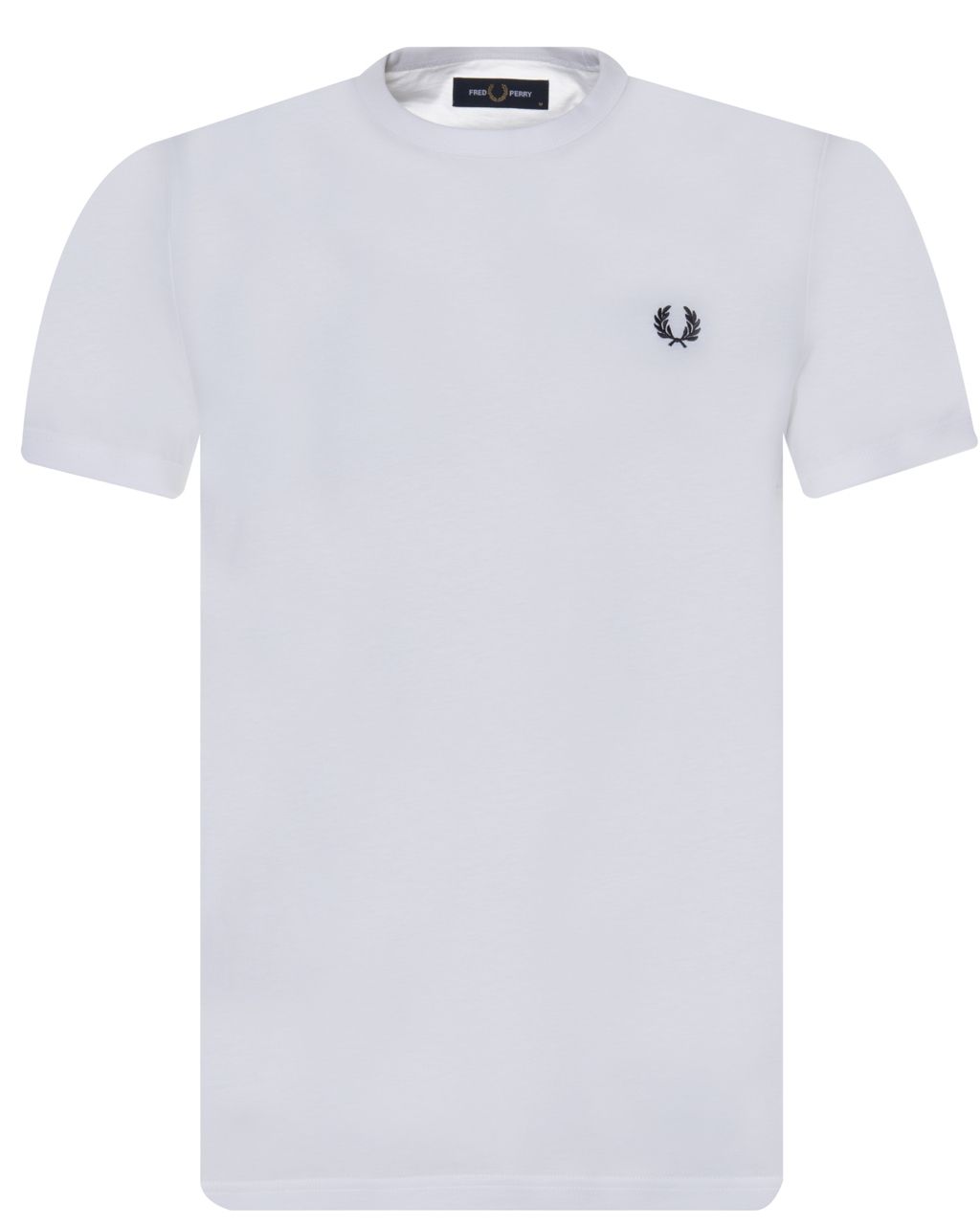 Fred Perry T-shirt KM Wit 066650-001-L