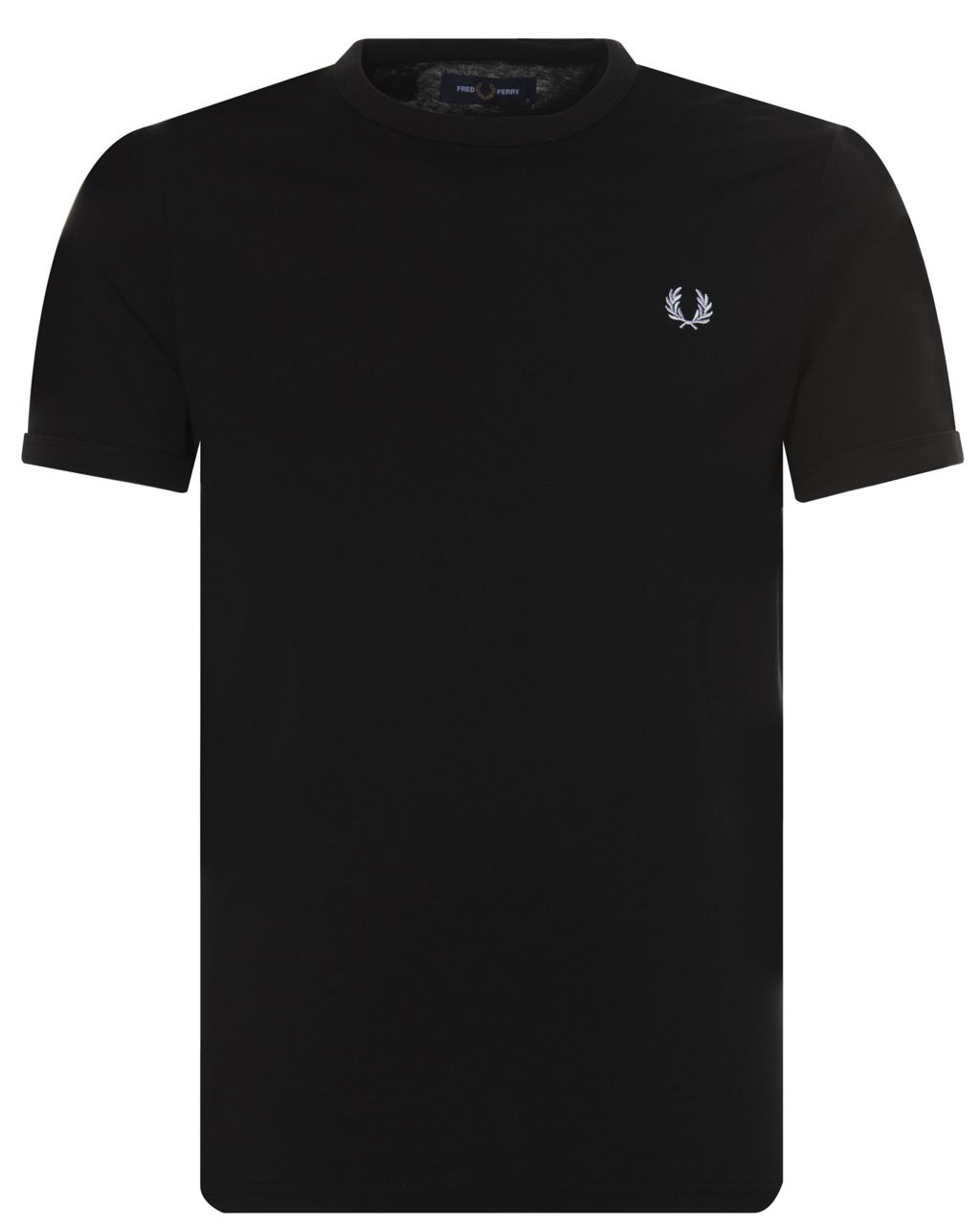 Fred Perry T-shirt KM Zwart 066651-001-L