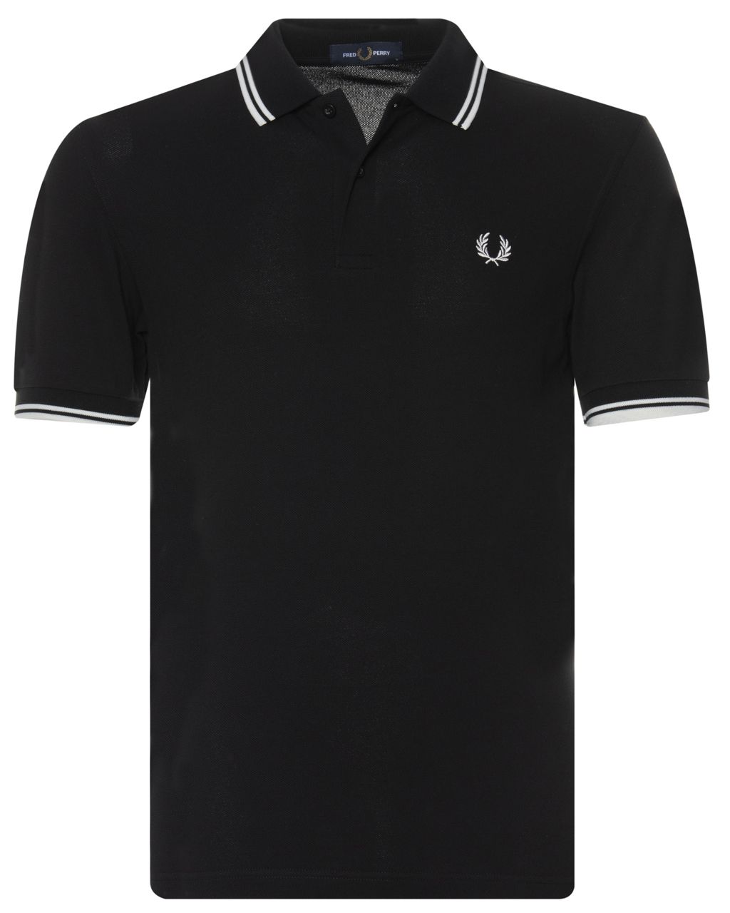 Fred Perry Polo KM Zwart 066654-001-L