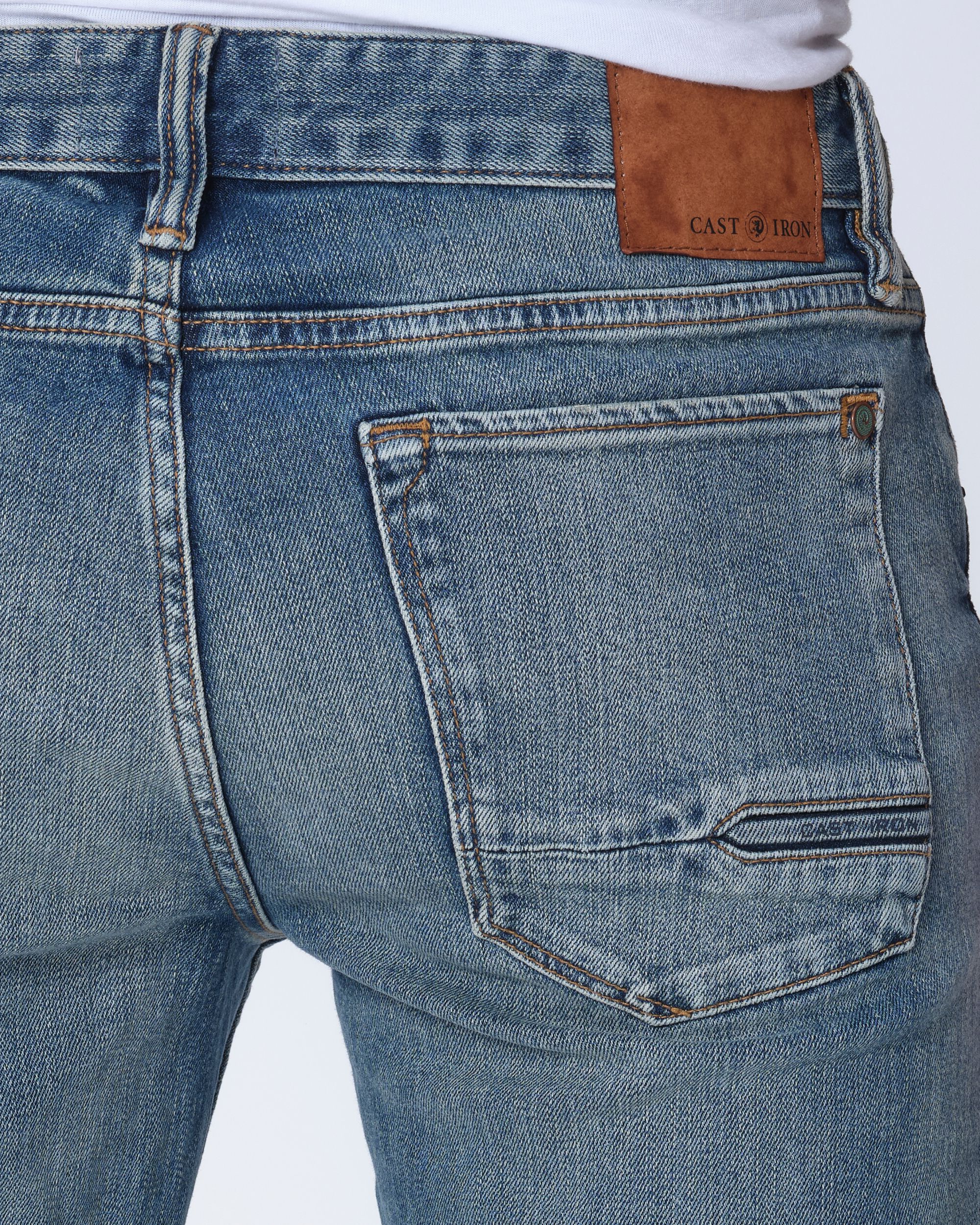Cast Iron Riser Slim Fit Jeans  Blauw 066877-001-28/32
