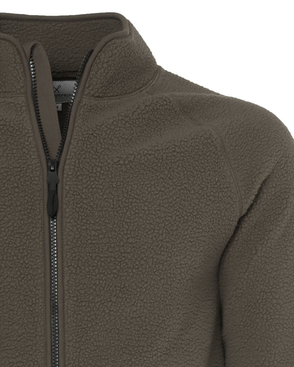 The BLUEPRINT Premium Fleece Vest Donkergrijs uni 067746-005-L