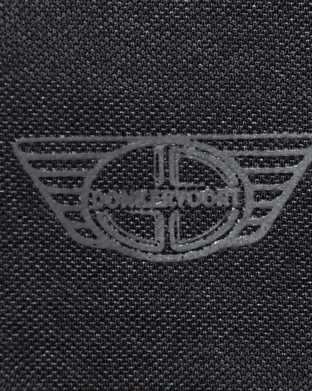 Donkervoort polo LM zip Zwart uni 067758-002-L