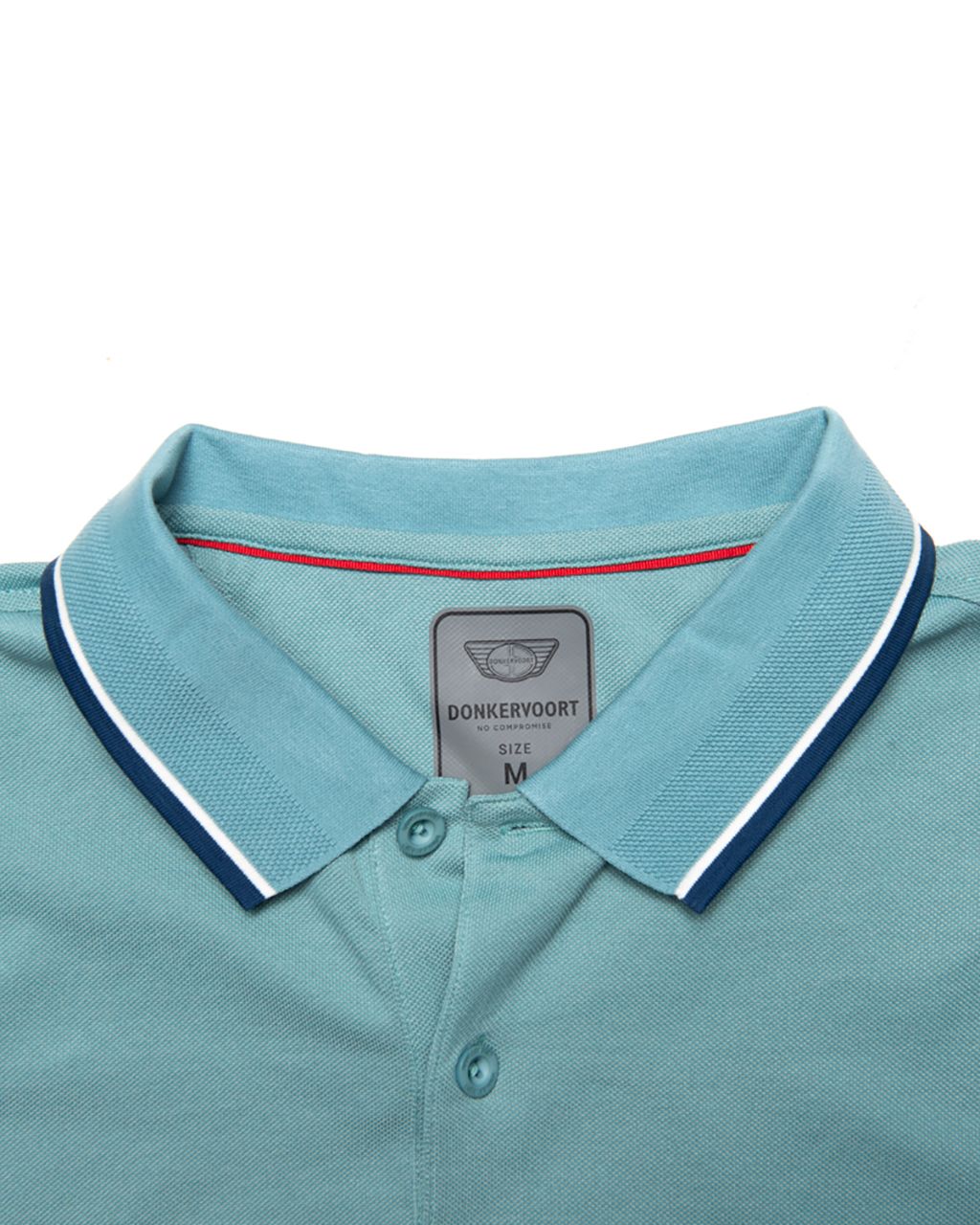 Donkervoort polo LM zip Mint 067758-004-L