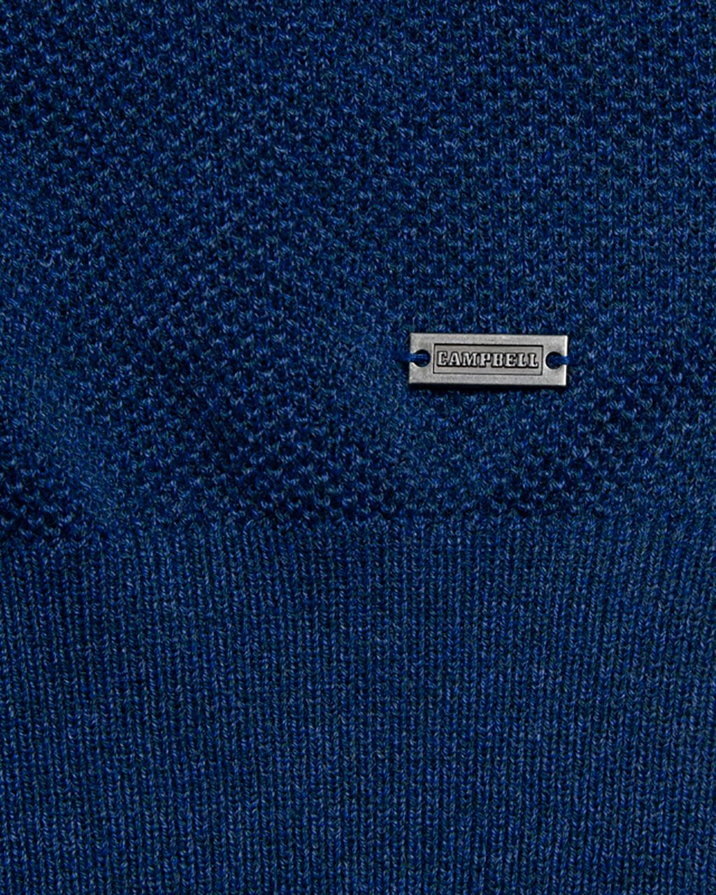 Campbell Classic Gresham Trui ronde hals Donkerblauw uni 067816-001-L