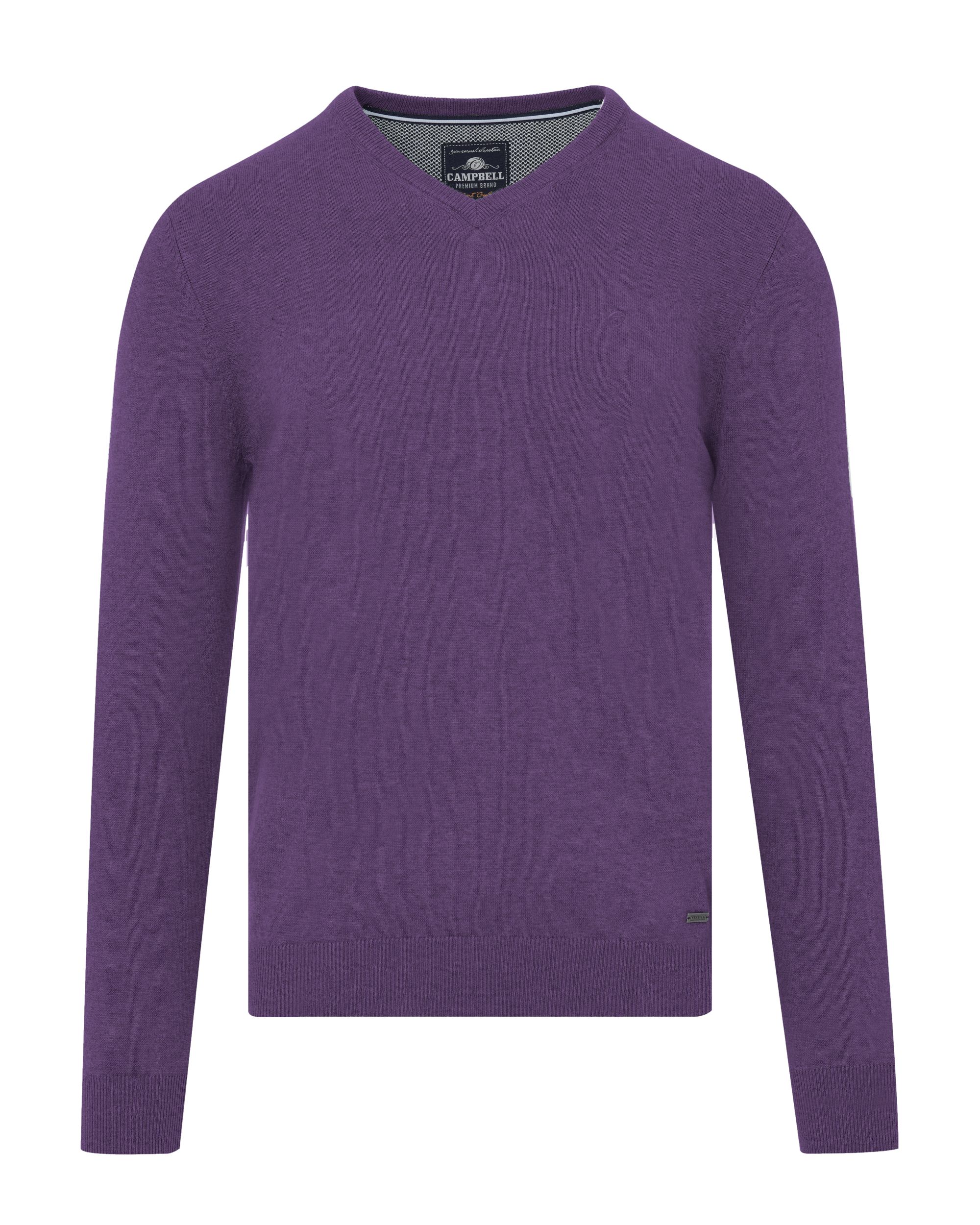 Campbell London Trui v-hals  Grape Jam 067833-038-L