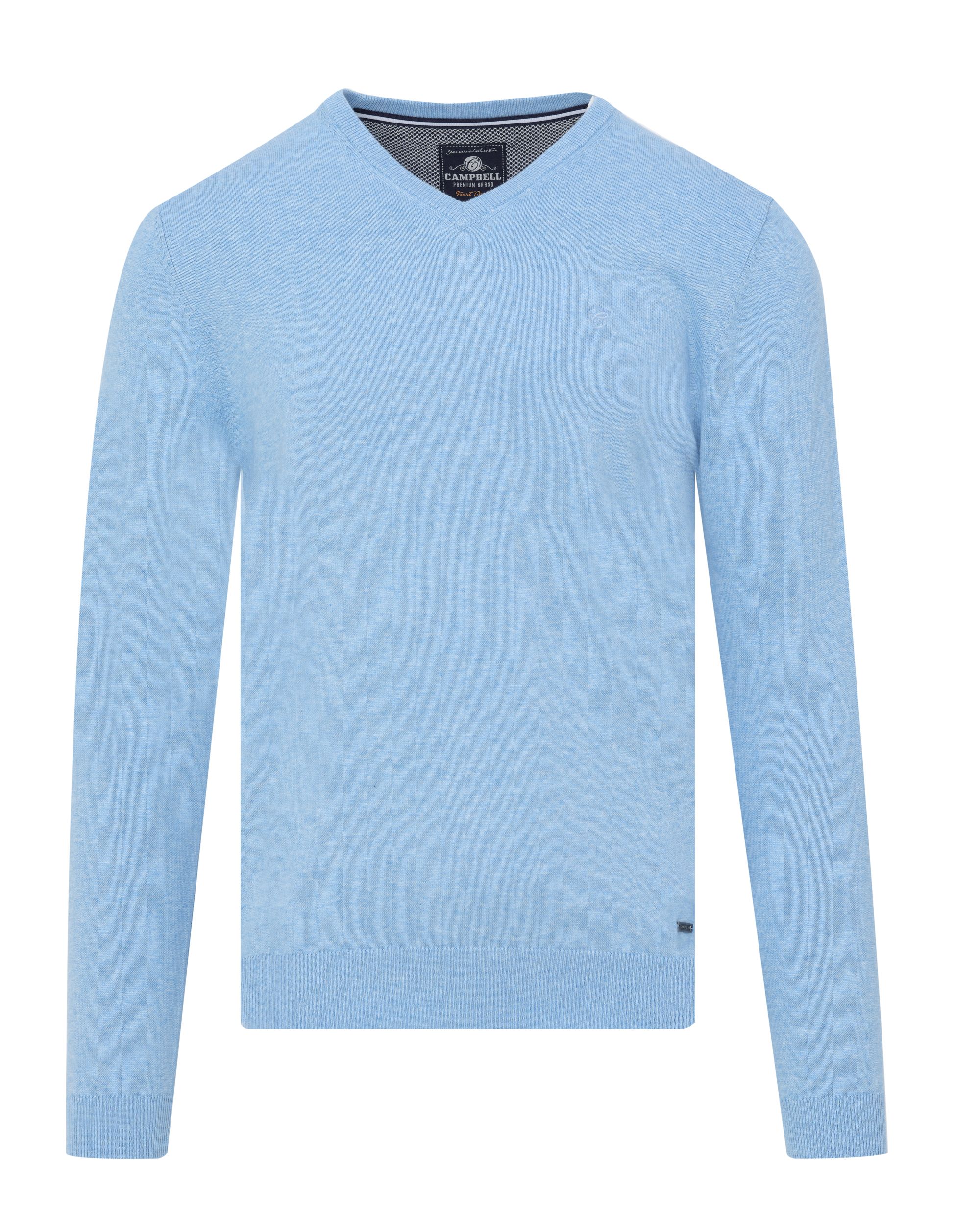 Campbell London Trui v-hals  L.BLUE 067833-039-L