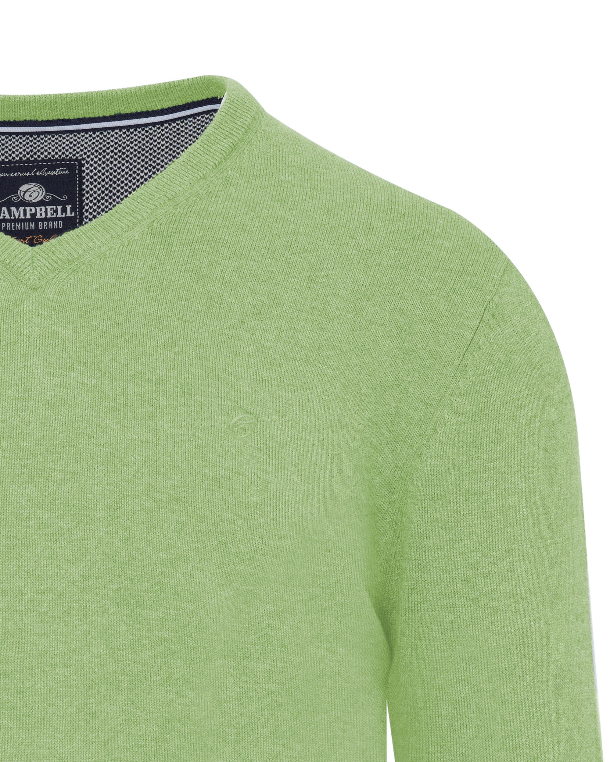 Campbell London Trui v-hals  Celadon Green 067833-045-L