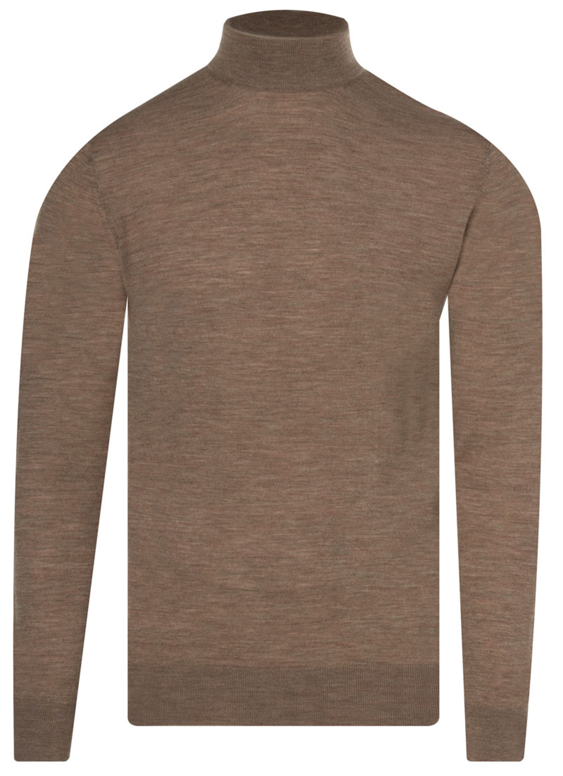 Dutch Dandies Fonda turtle neck Lichtbruin uni 067853-006-L